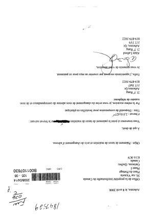 Canadian Patent Document 2510427. Correspondence 20071214. Image 1 of 1
