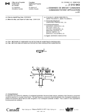 Canadian Patent Document 2510943. Cover Page 20061213. Image 1 of 1