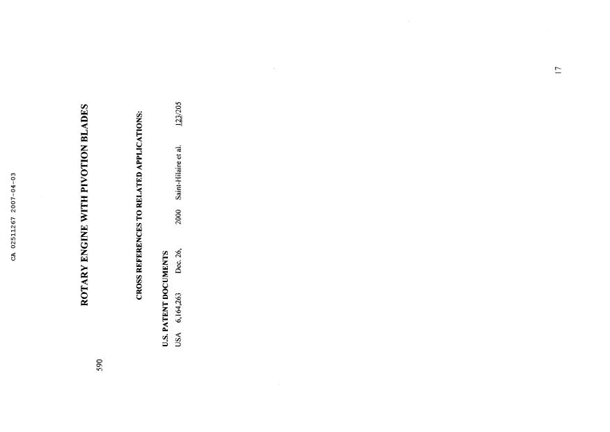 Document de brevet canadien 2511267. Description 20061203. Image 17 de 17