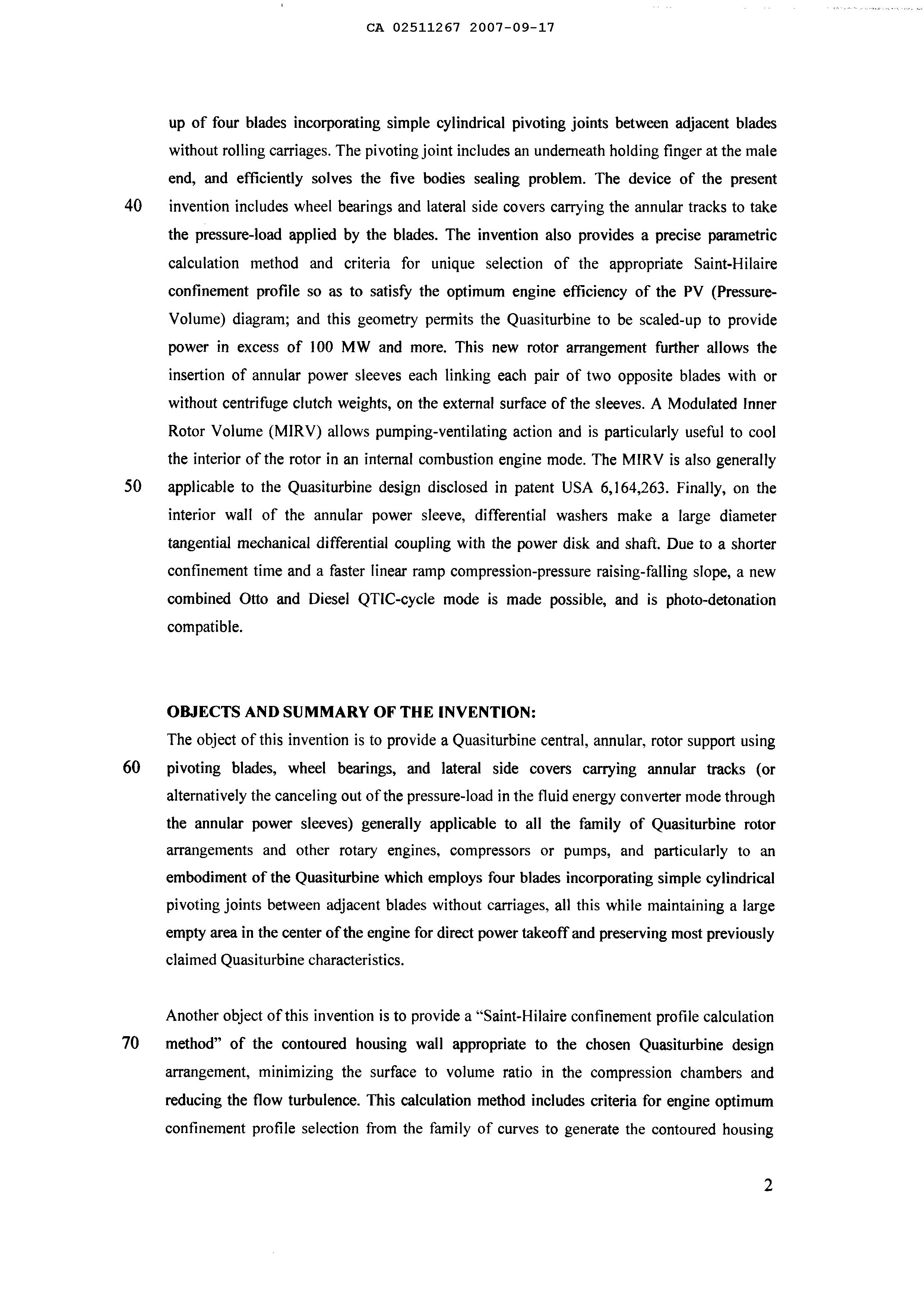 Document de brevet canadien 2511267. Description 20061217. Image 2 de 17