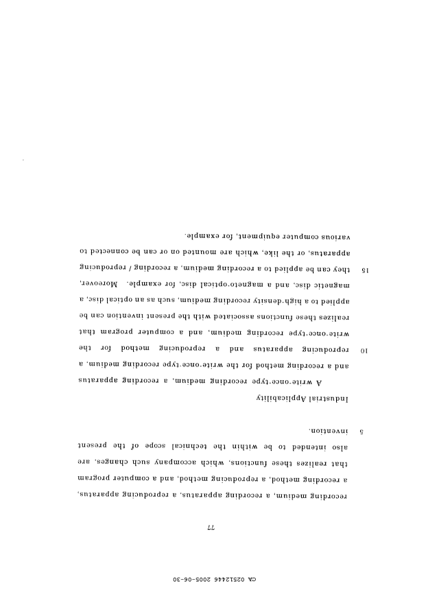 Canadian Patent Document 2512446. Description 20071018. Image 77 of 77