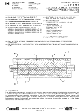 Document de brevet canadien 2513454. Page couverture 20051003. Image 1 de 2