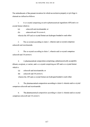 Canadian Patent Document 2513746. Prosecution-Amendment 20101218. Image 3 of 3