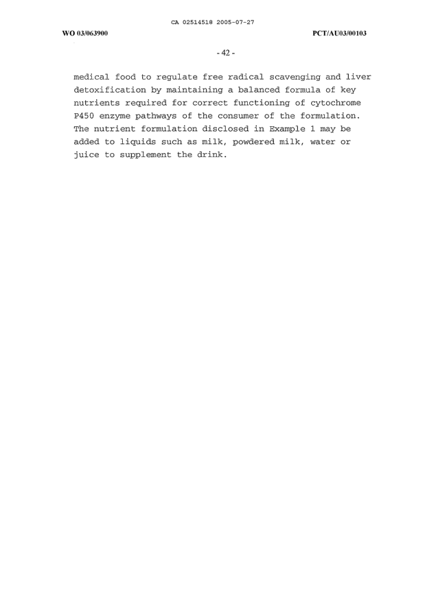 Document de brevet canadien 2514518. Description 20050727. Image 42 de 42