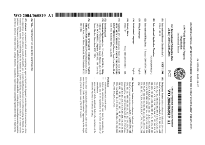 Document de brevet canadien 2515581. Abrégé 20041207. Image 1 de 1