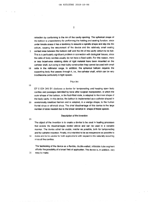Document de brevet canadien 2515582. Description 20091206. Image 2 de 11