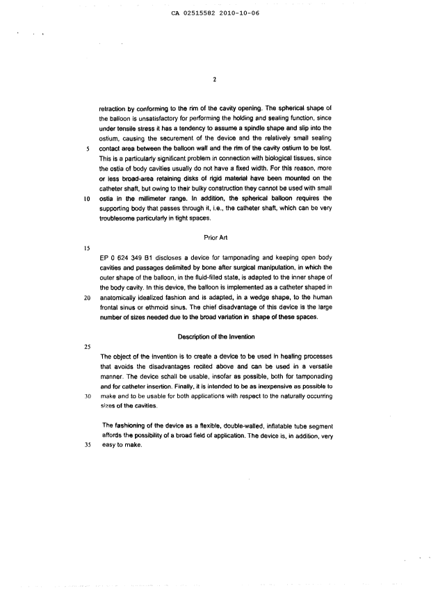 Canadian Patent Document 2515582. Description 20091206. Image 2 of 11