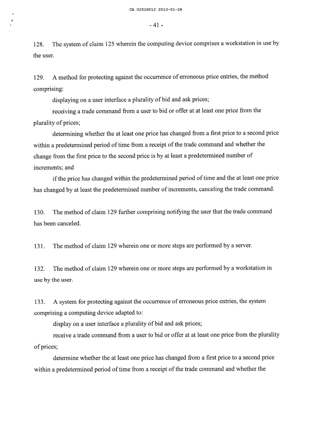 Canadian Patent Document 2518012. Prosecution-Amendment 20130128. Image 24 of 25