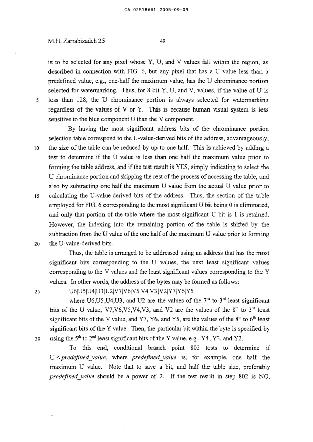 Canadian Patent Document 2518661. Description 20070717. Image 49 of 50