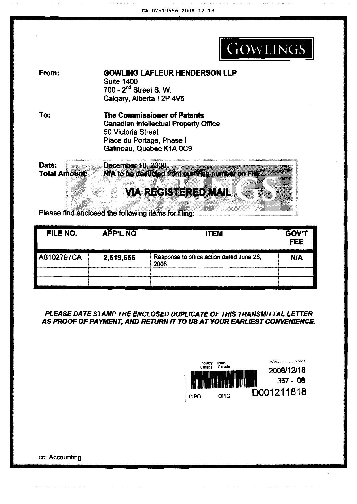 Canadian Patent Document 2519556. Prosecution-Amendment 20081218. Image 11 of 11