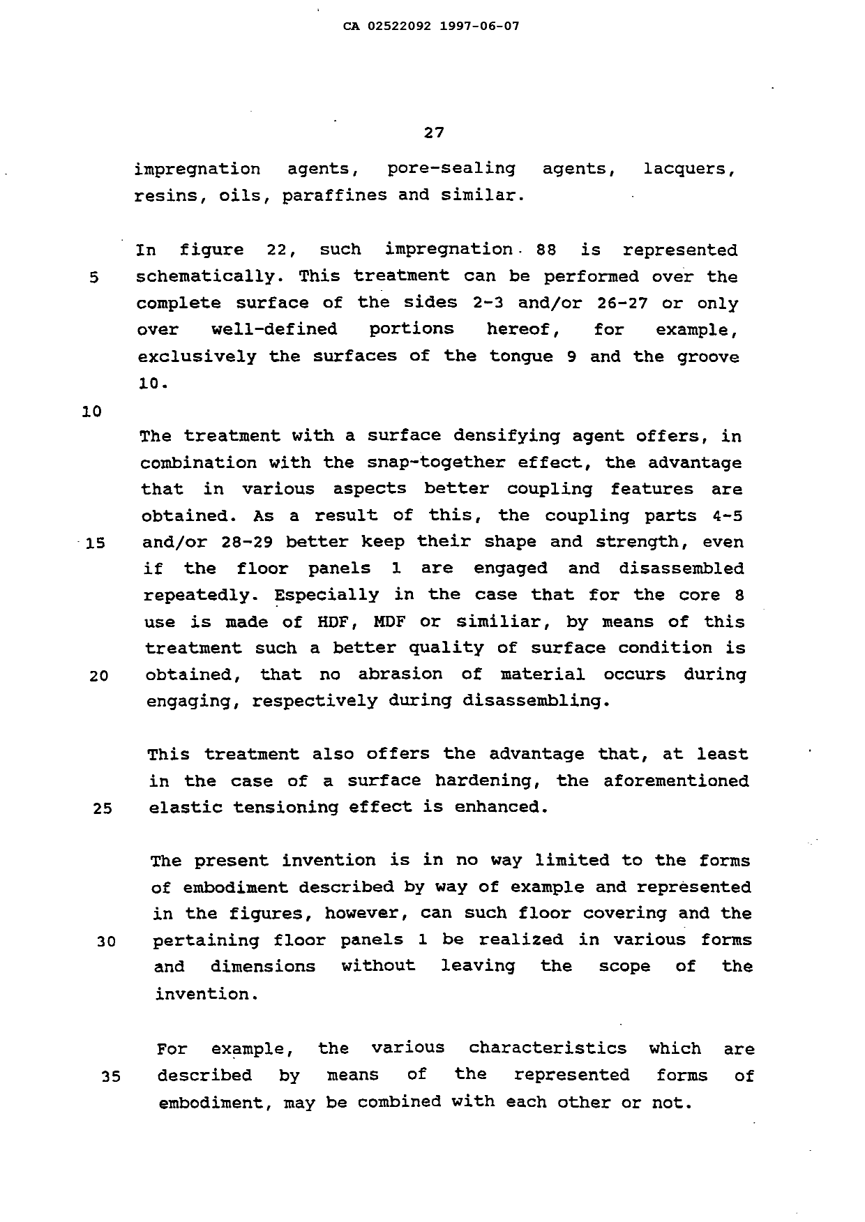 Canadian Patent Document 2522092. Description 19961207. Image 30 of 31