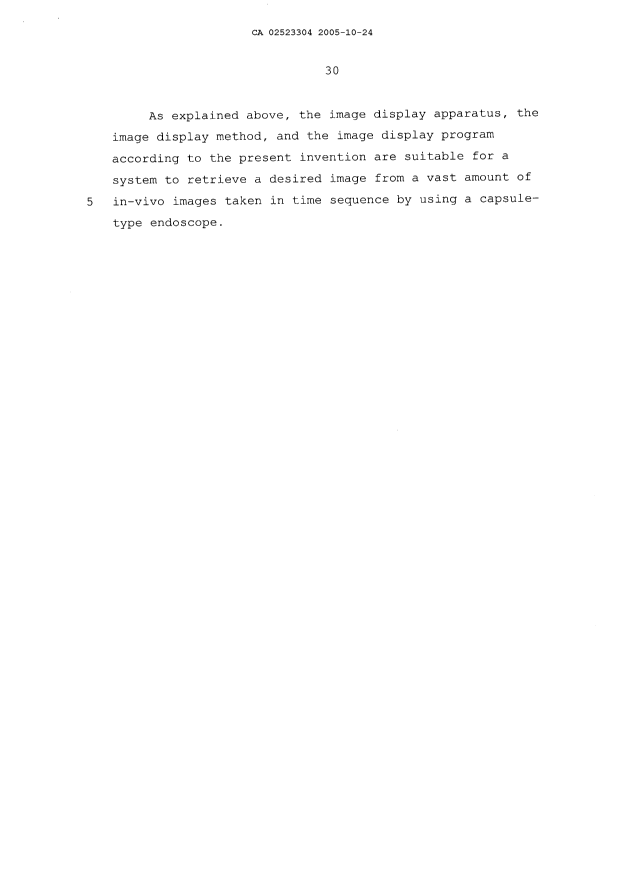 Canadian Patent Document 2523304. Description 20051024. Image 30 of 30
