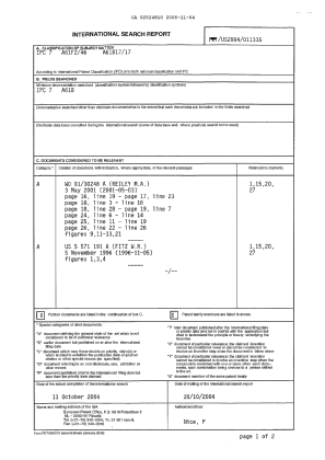 Document de brevet canadien 2524810. PCT 20041204. Image 1 de 5