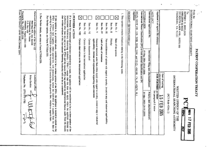 Document de brevet canadien 2525230. PCT 20041209. Image 2 de 7