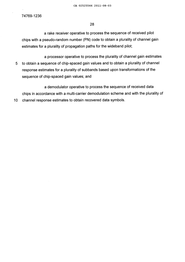 Document de brevet canadien 2525566. Poursuite-Amendment 20110803. Image 21 de 21