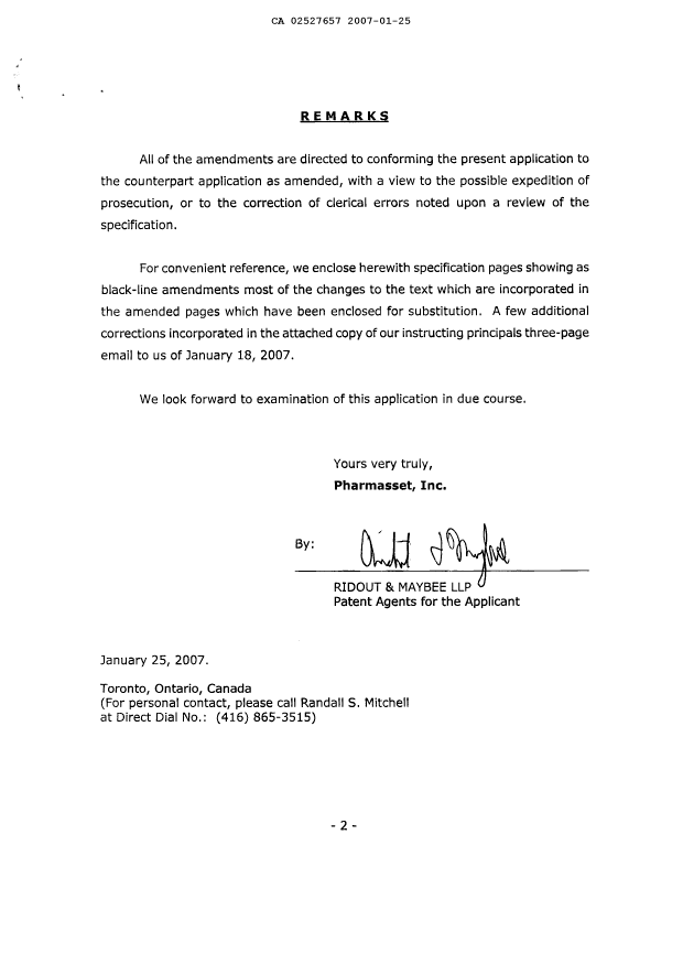 Document de brevet canadien 2527657. Poursuite-Amendment 20061225. Image 3 de 187