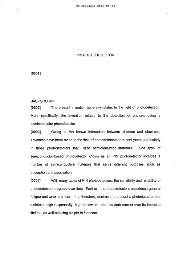 Canadian Patent Document 2528216. Description 20120824. Image 1 of 8