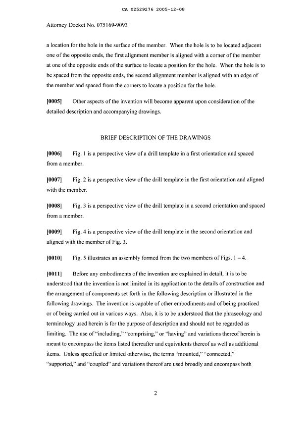 Canadian Patent Document 2529276. Description 20090205. Image 2 of 9