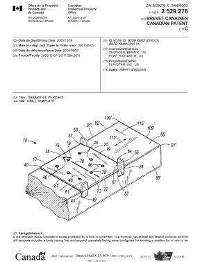 Canadian Patent Document 2529276. Cover Page 20090829. Image 1 of 2