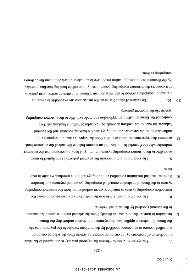 Document de brevet canadien 2530653. Poursuite-Amendment 20141230. Image 13 de 13