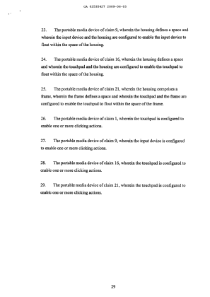 Canadian Patent Document 2535427. Claims 20090603. Image 4 of 4