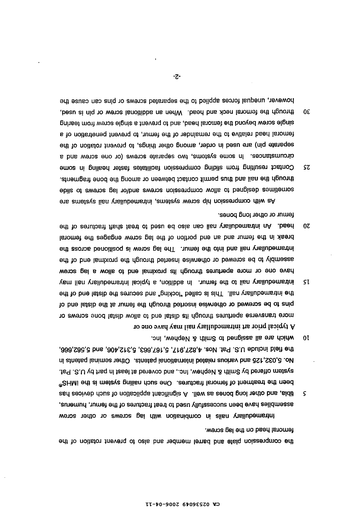 Canadian Patent Document 2536049. Description 20051211. Image 2 of 27