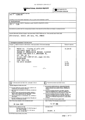 Document de brevet canadien 2536239. PCT 20060217. Image 1 de 7
