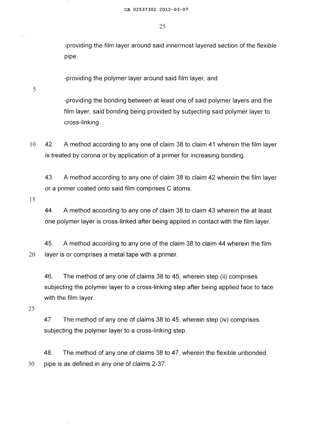 Canadian Patent Document 2537302. Prosecution-Amendment 20120307. Image 23 of 23