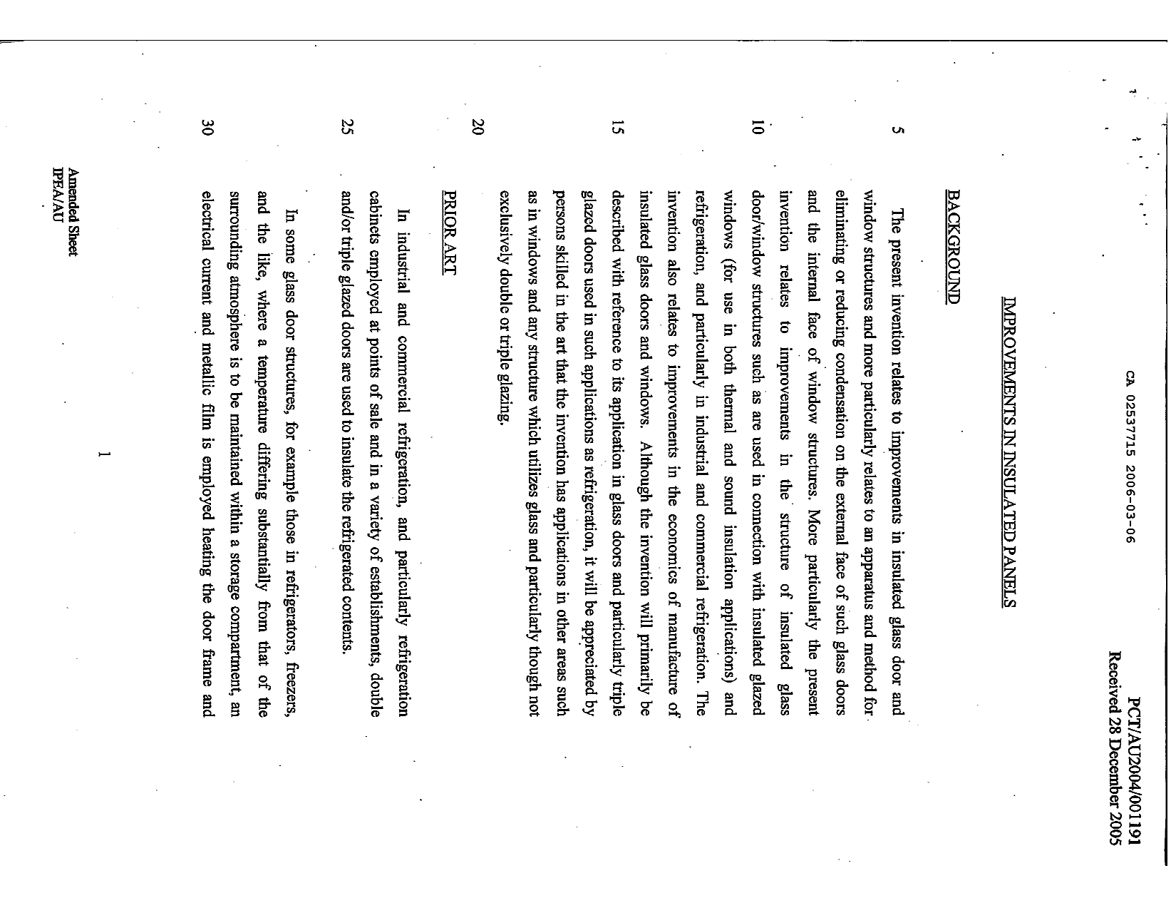 Canadian Patent Document 2537715. Description 20060306. Image 1 of 13