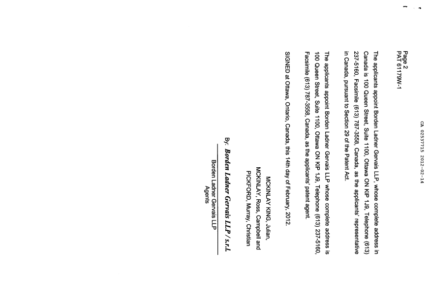 Canadian Patent Document 2537715. Correspondence 20120214. Image 3 of 3