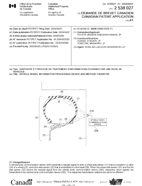 Document de brevet canadien 2538027. Page couverture 20060515. Image 1 de 1
