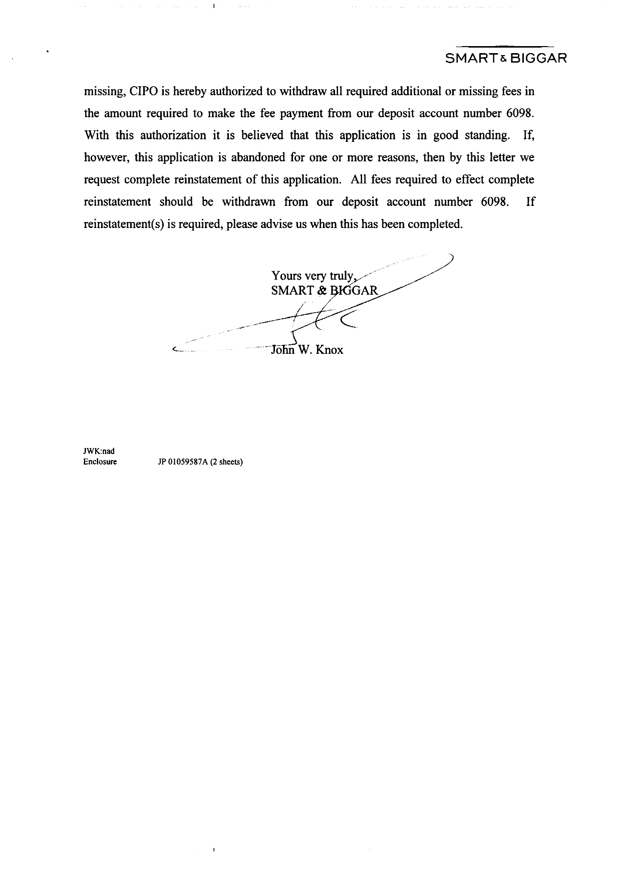 Canadian Patent Document 2538182. Prosecution-Amendment 20090127. Image 2 of 2