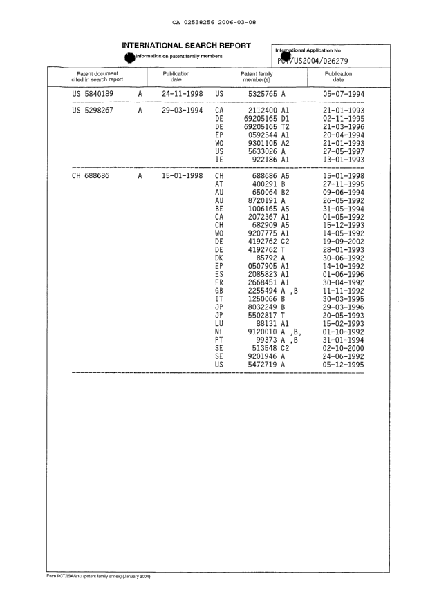 Document de brevet canadien 2538256. PCT 20051208. Image 3 de 3