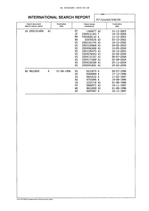 Document de brevet canadien 2540483. PCT 20060328. Image 4 de 4