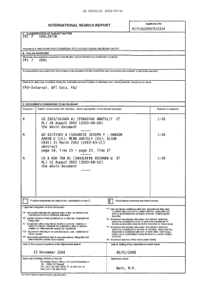 Document de brevet canadien 2541151. PCT 20060331. Image 1 de 3