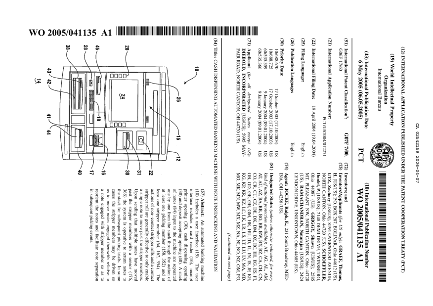 Document de brevet canadien 2542159. Abrégé 20060407. Image 1 de 2