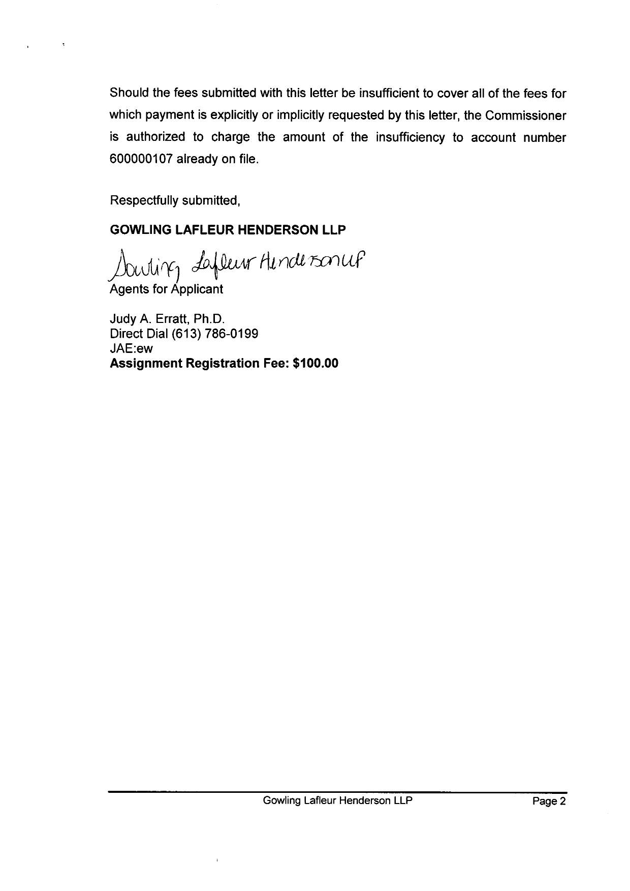 Canadian Patent Document 2542840. Correspondence 20060828. Image 2 of 2