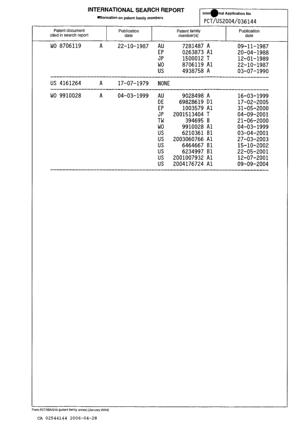 Document de brevet canadien 2544144. PCT 20060428. Image 3 de 3