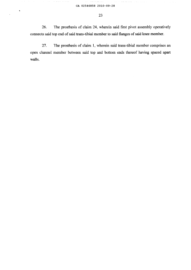 Document de brevet canadien 2546858. Revendications 20100928. Image 4 de 4