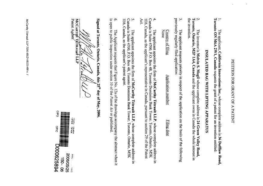 Canadian Patent Document 2548064. Assignment 20060525. Image 2 of 2