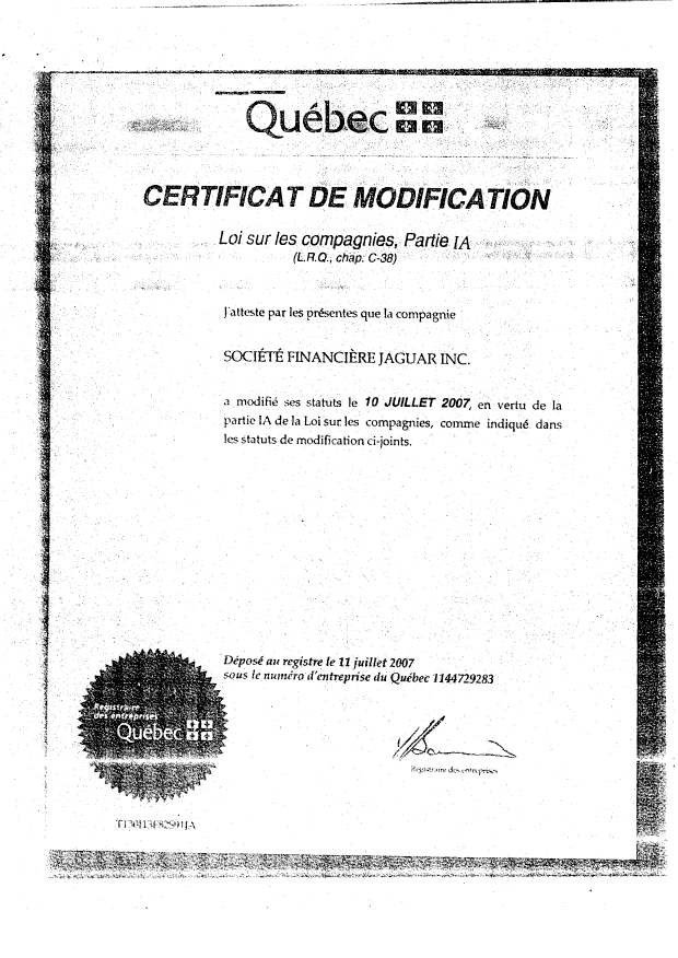 Canadian Patent Document 2548225. Assignment 20071206. Image 4 of 5