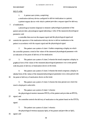 Document de brevet canadien 2548258. Revendications 20060605. Image 1 de 5