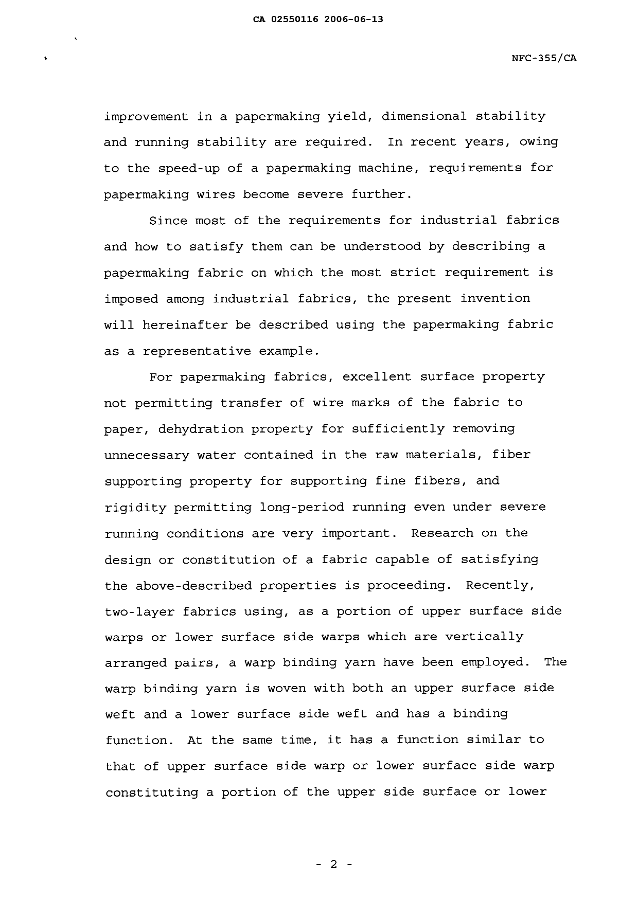Canadian Patent Document 2550116. Description 20060613. Image 2 of 62