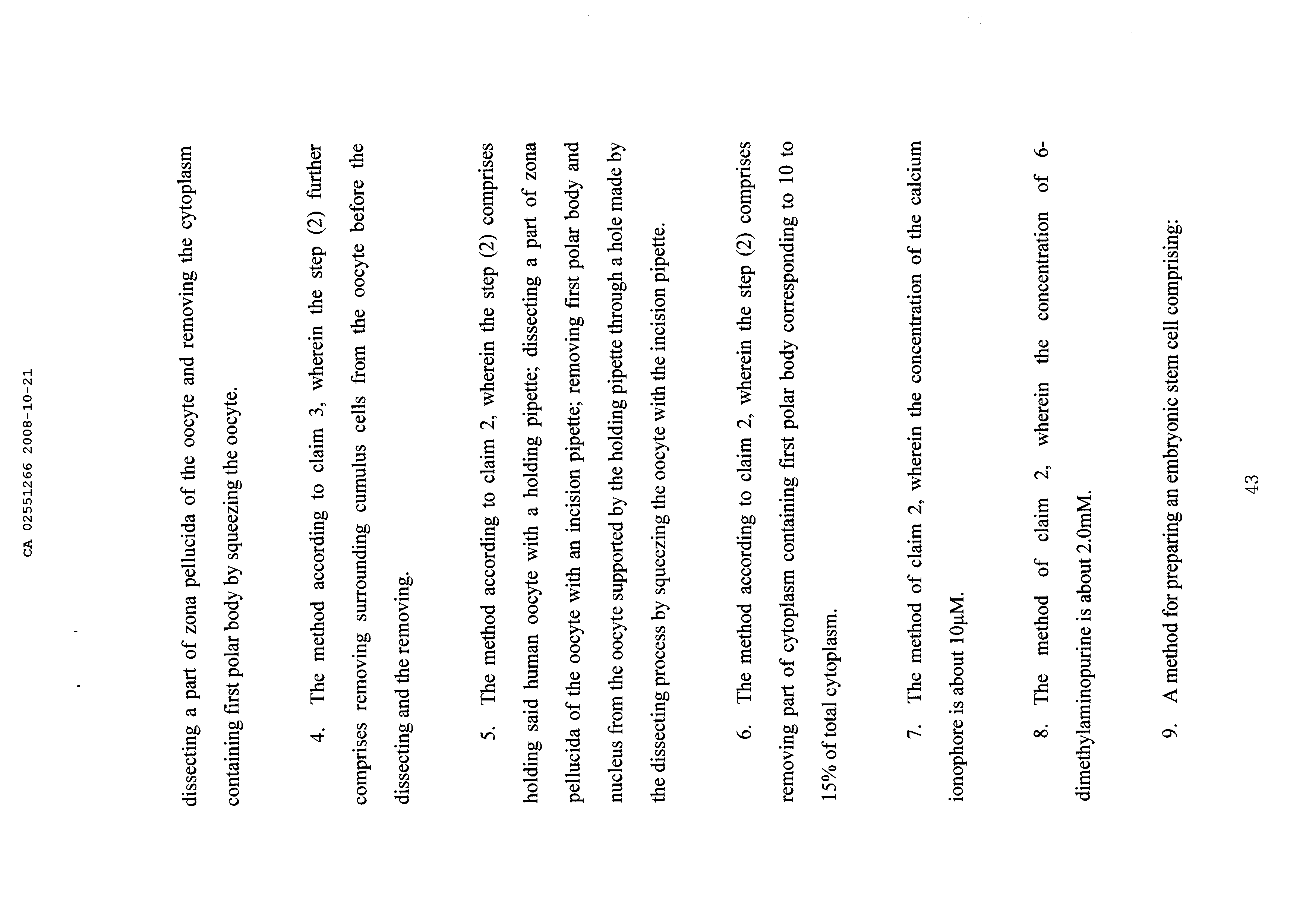 Canadian Patent Document 2551266. Claims 20091216. Image 2 of 5