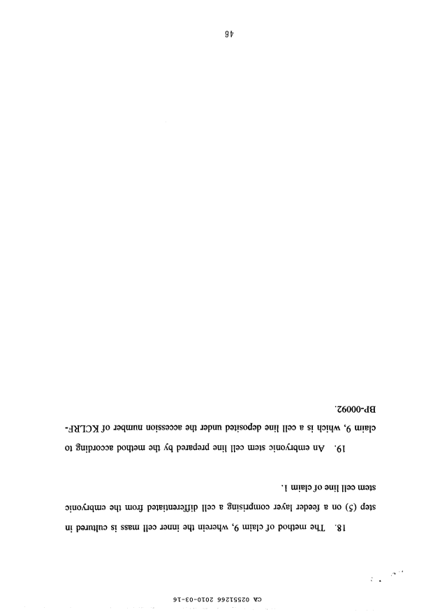 Document de brevet canadien 2551266. Revendications 20091216. Image 5 de 5