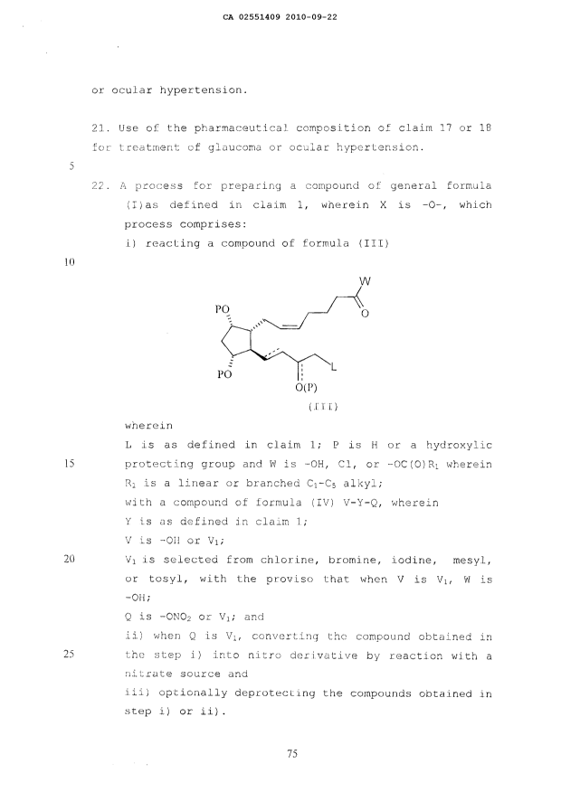 Document de brevet canadien 2551409. Poursuite-Amendment 20100922. Image 3 de 3
