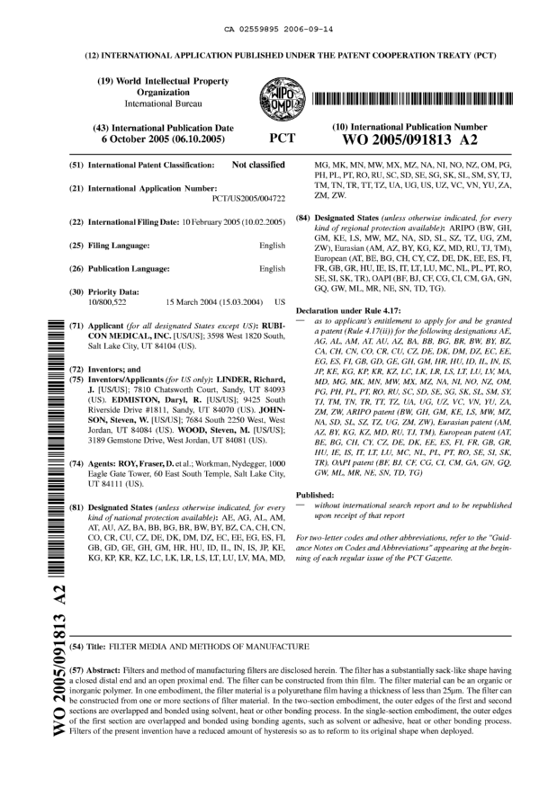 Document de brevet canadien 2559895. Abrégé 20060914. Image 1 de 1