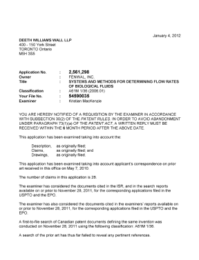 Document de brevet canadien 2561298. Poursuite-Amendment 20120104. Image 1 de 2