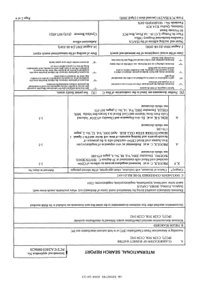 Document de brevet canadien 2562760. PCT 20051213. Image 1 de 3