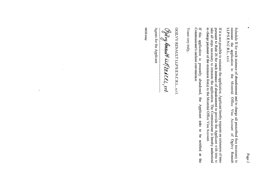 Canadian Patent Document 2562760. Correspondence 20081207. Image 2 of 2
